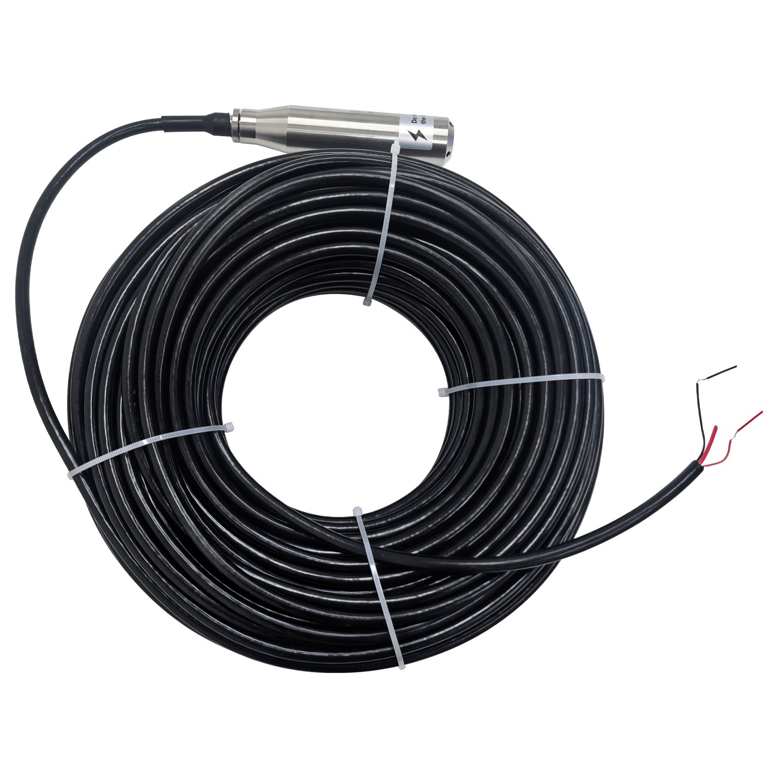 High Accuracy 0.5%FS Submersible Water Level Sensor 50M, 4-20mA, IP68 SS Probe