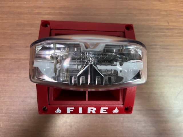 System Sensor MASS2415ADA Sounder Strobe 15cd 24vdc red wall; NOS Brand New