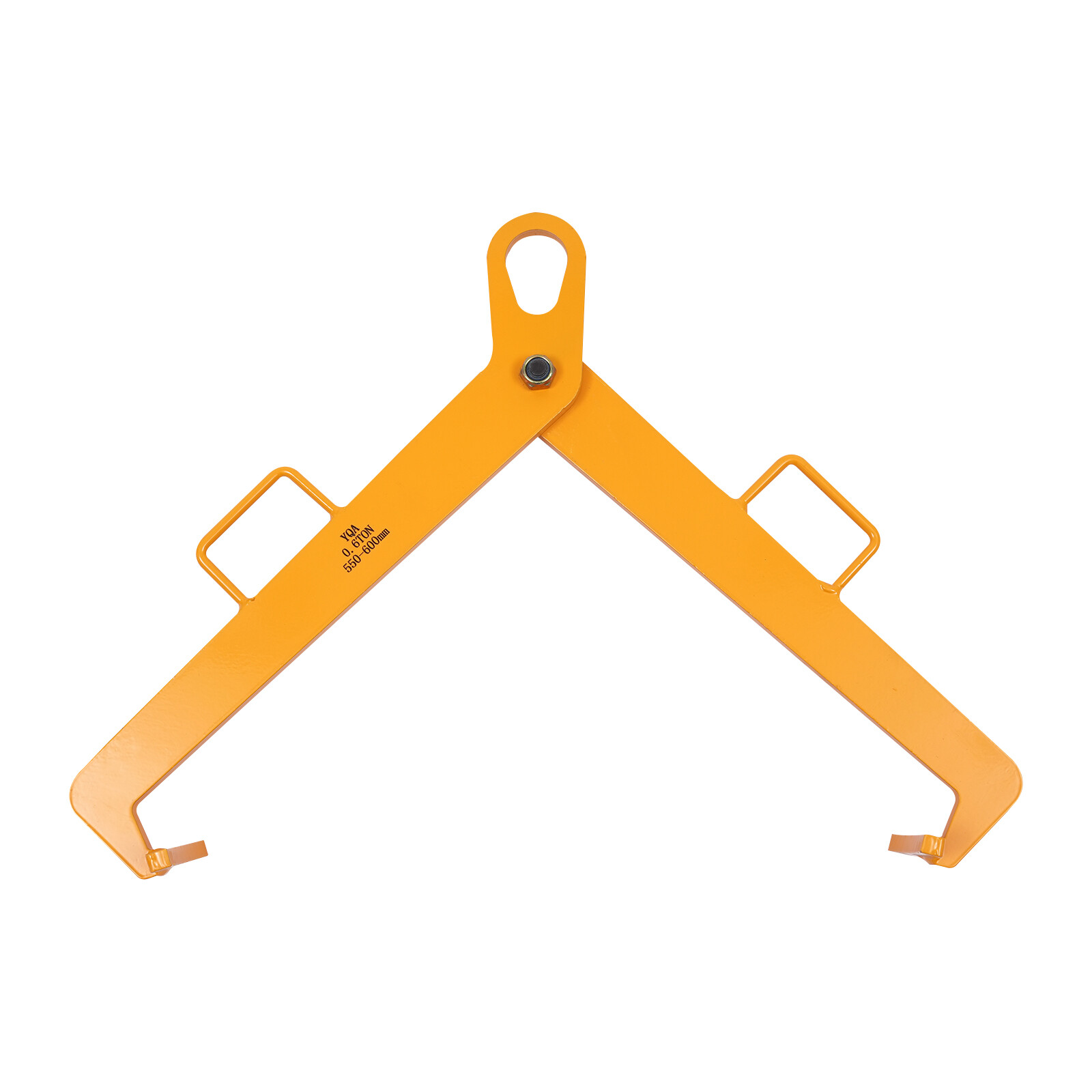 YQA Vertical Drum Lifting Plier Clamp 0.6T 1322Lbs For 55-60Cm Drums