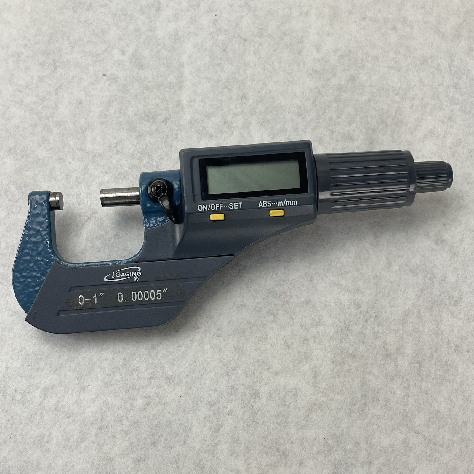 iGaging Digital Electronic Micrometer Model No. 35-025 Untested