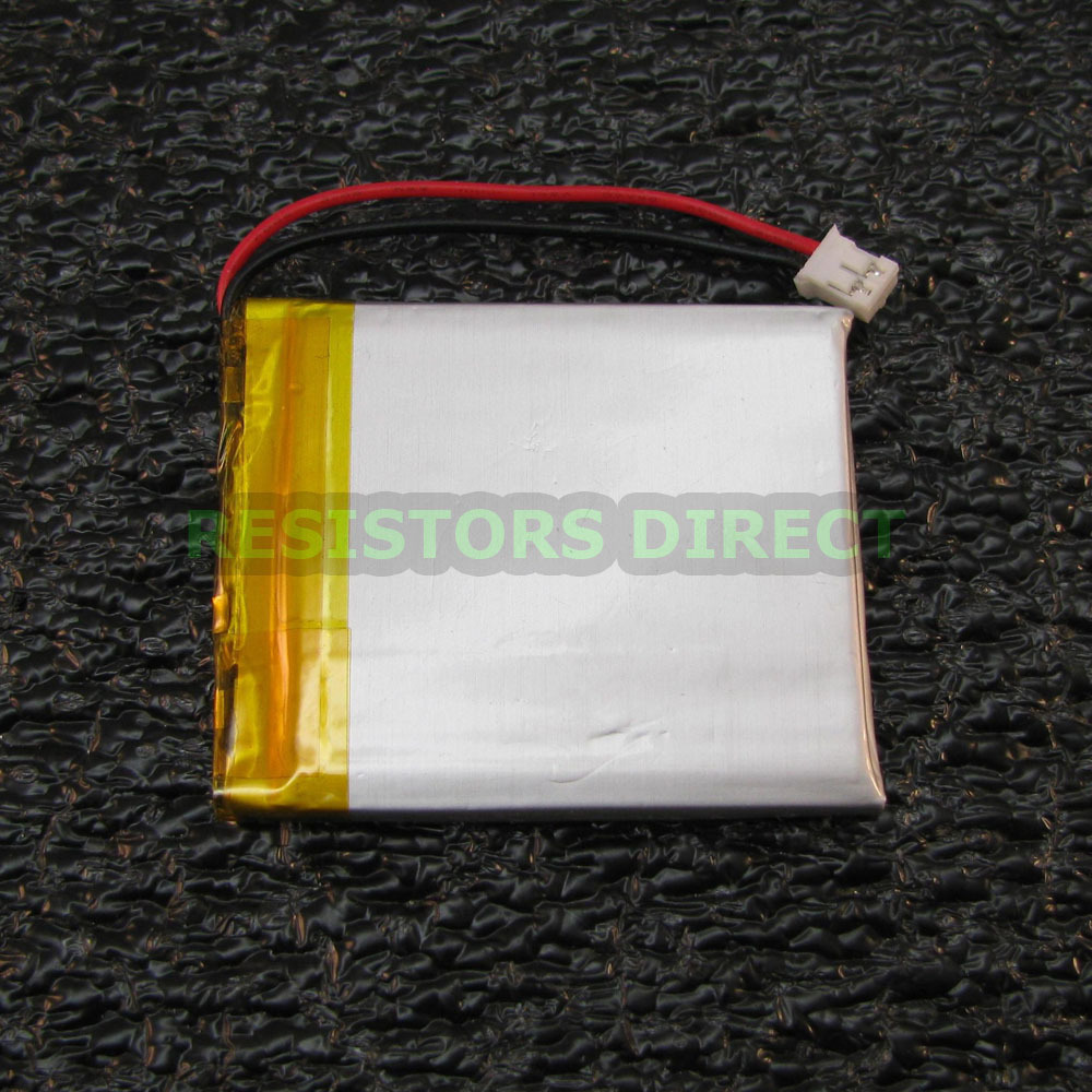 Lithium Ion Polymer 3.7v Rechargeable Battery 900mAh Project Arduino LiPoly Y28