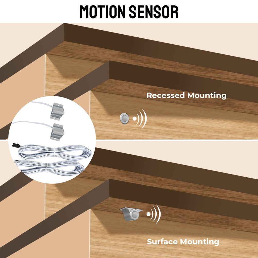 Stair Light Controller Kit Sensitive Sensor Stable Output High Quality Material
