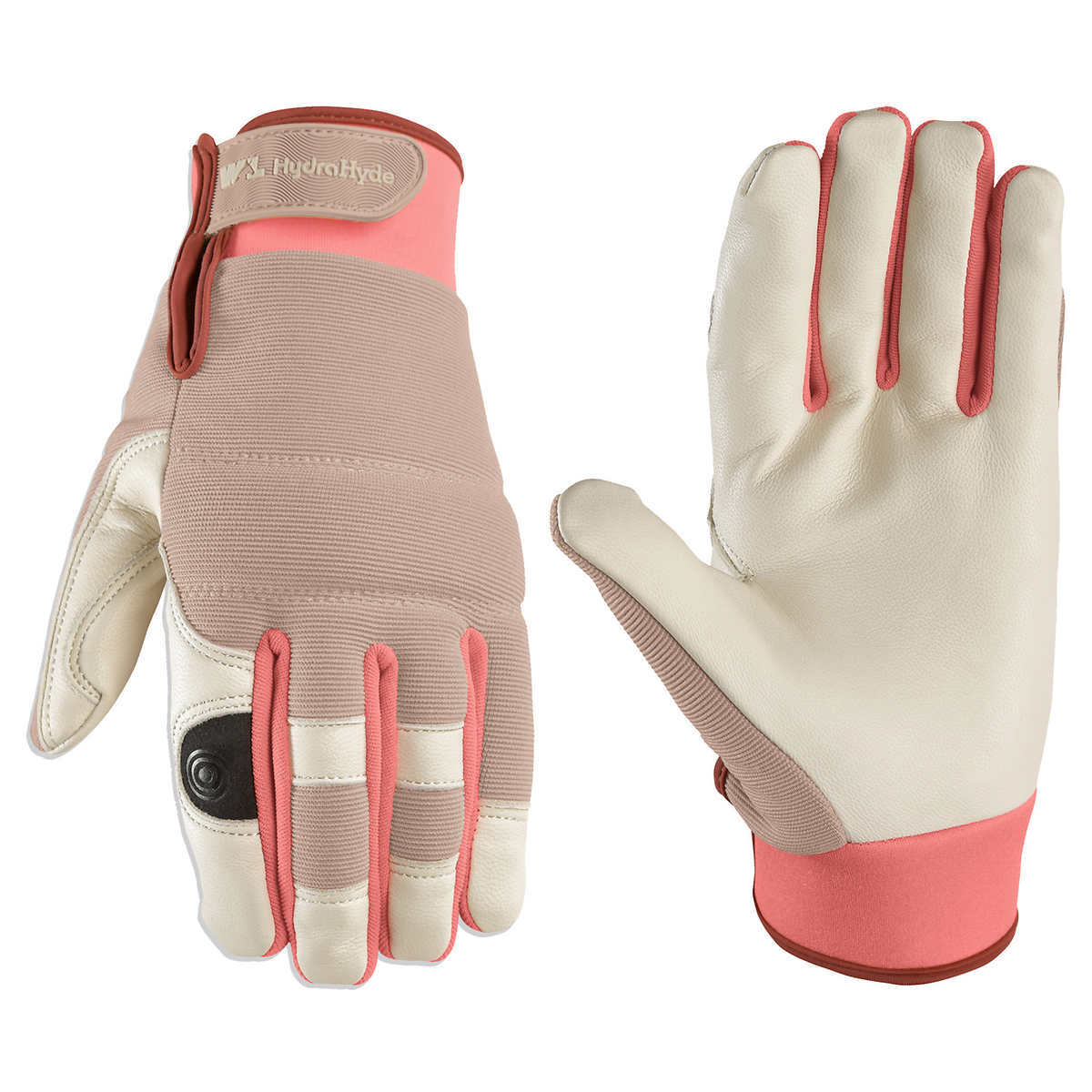 4 Pairs Wells Lamont Women’s HydraHyde Leather Work Gloves Select Size S M L