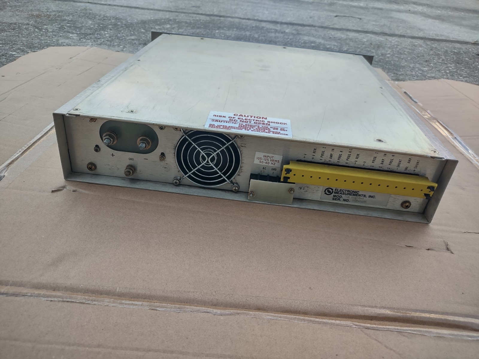 Electronic Measurements TCR 60 S 18-1-0 V-TP 1200W Power Supply