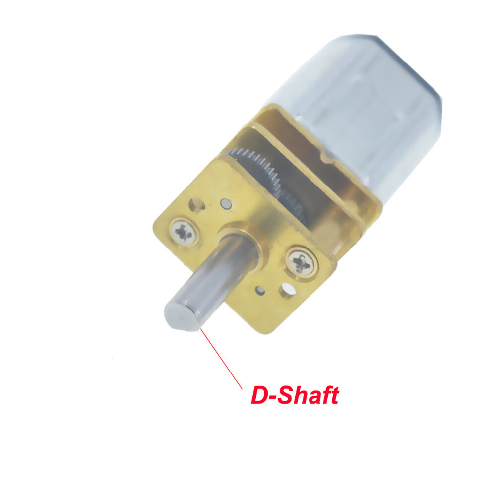 GA12-N30 Deceleration Motor DC3V/6V/12V Low-speed Motor High Torque 15-1000RPM