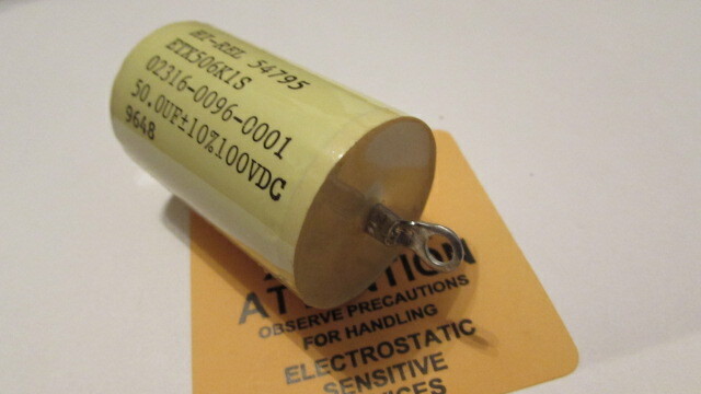 50.0uF 10% 100V ETX506K1S HI-REL Metalized Polyester Film Capacitor (1pc) USA