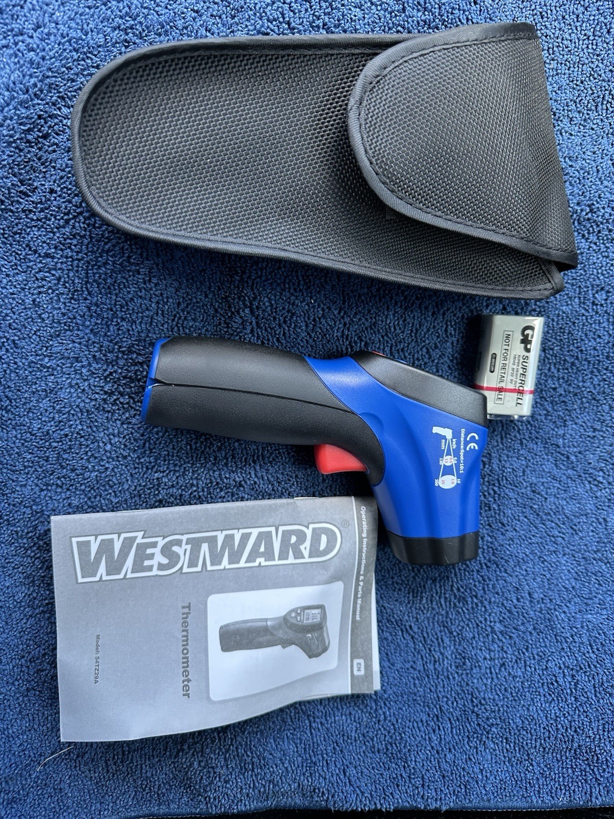 Westward 54TZ29A IR Thermometer. -58 to 1000F. NEW IN BOX