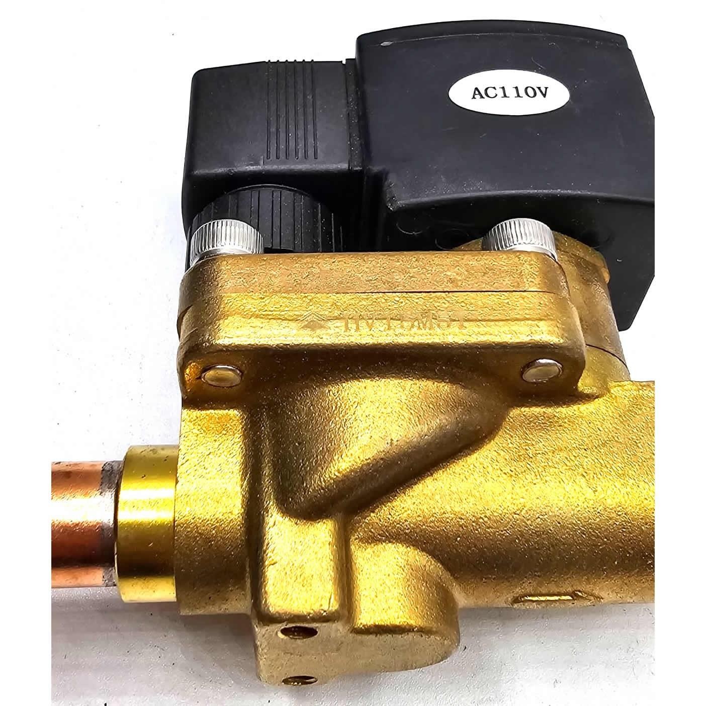 Solenoid Valve 5/8 in ODF HV15M5T with coil 220V HONGSEN 3005015015004