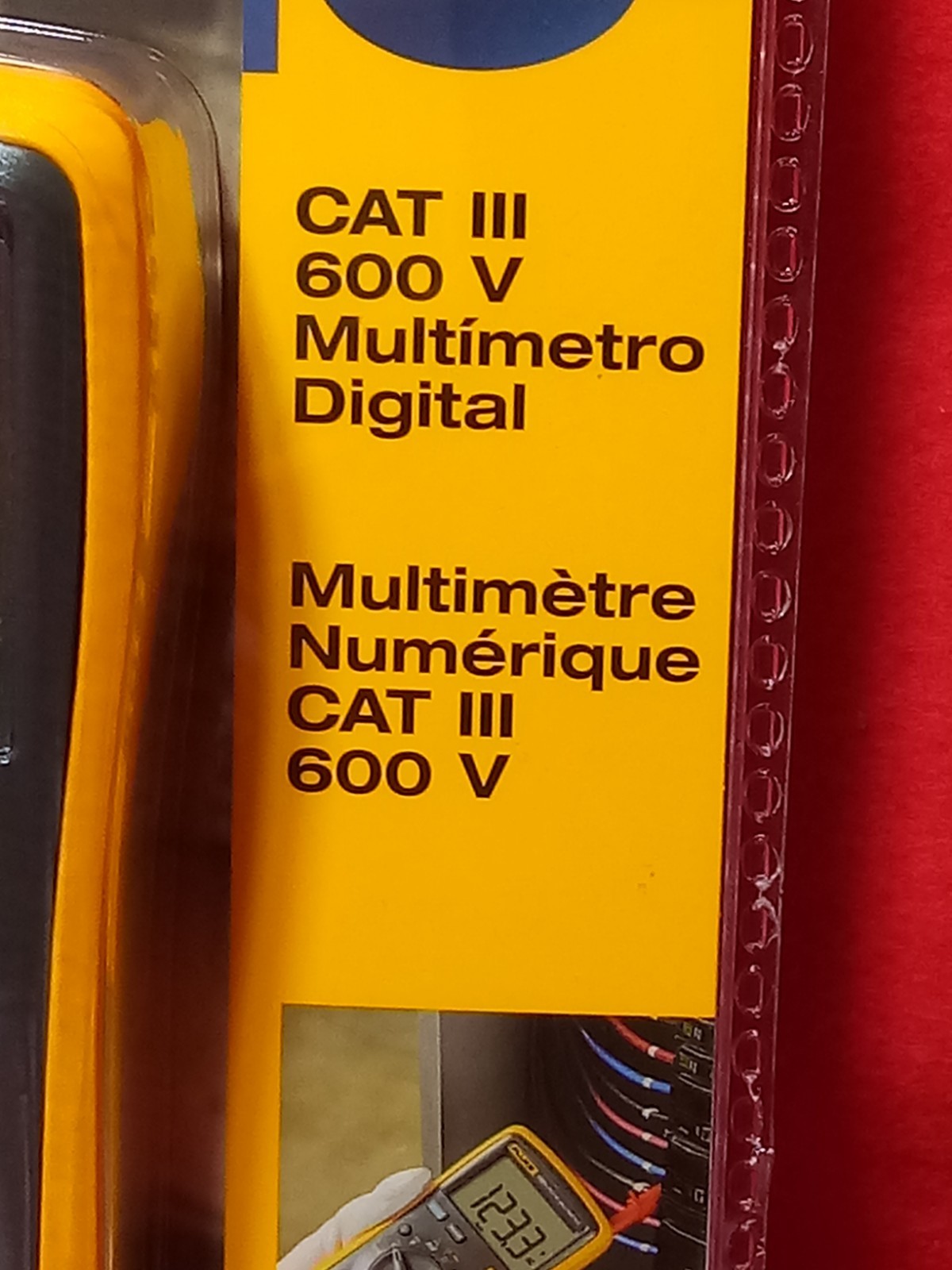 Fluke 15B+ CAT III 600V Digital Multimeter (1000V/10A)