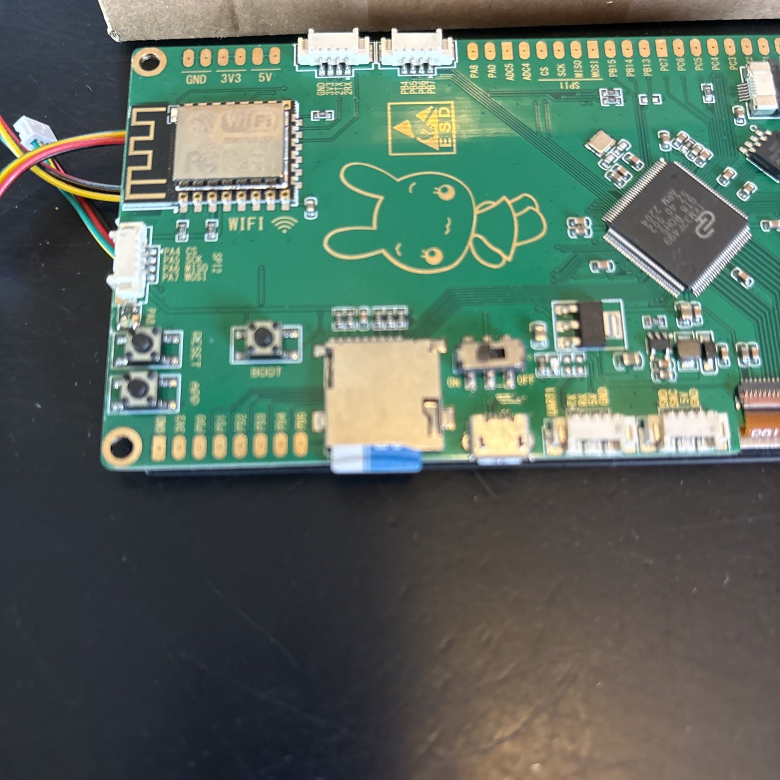 IPS 4.3 Inch TFT LCD Capacitive Touchscreen Development Board 800×480 Resolution