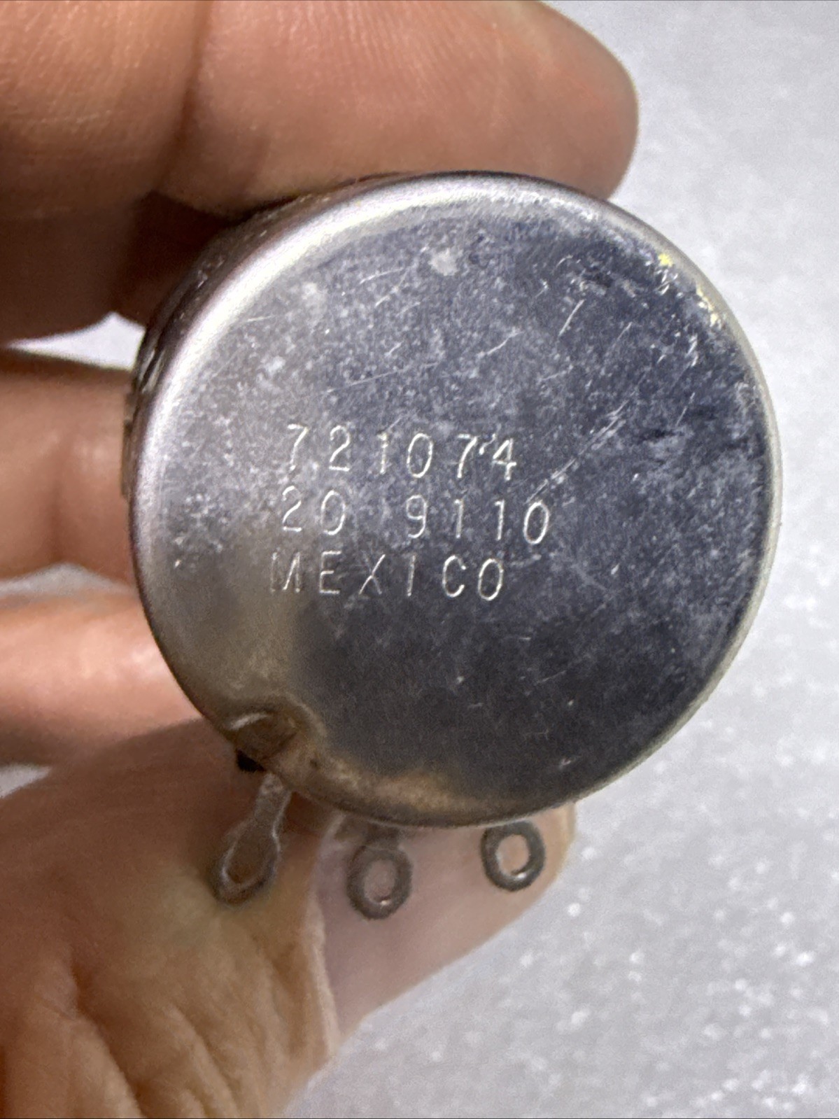 NOS CLAROSTAT potentiometer 100 kOhm, 2W dual, 721074/20 9110 Mexico