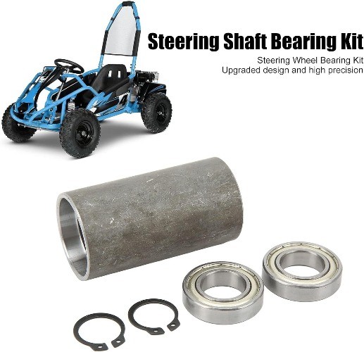 Steering Shaft Bearing Kit, 1.44in Steering Wheel Bearing Kit for Kart Tricycle