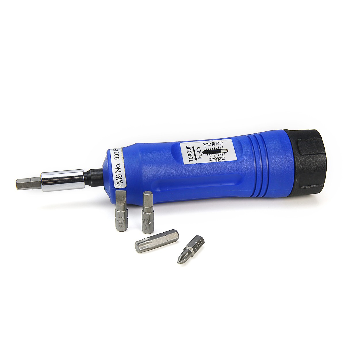 Stark USA 21-Pieces Adjustable Torque Screwdriver 14″ Long Shank 10-50 IN/LB