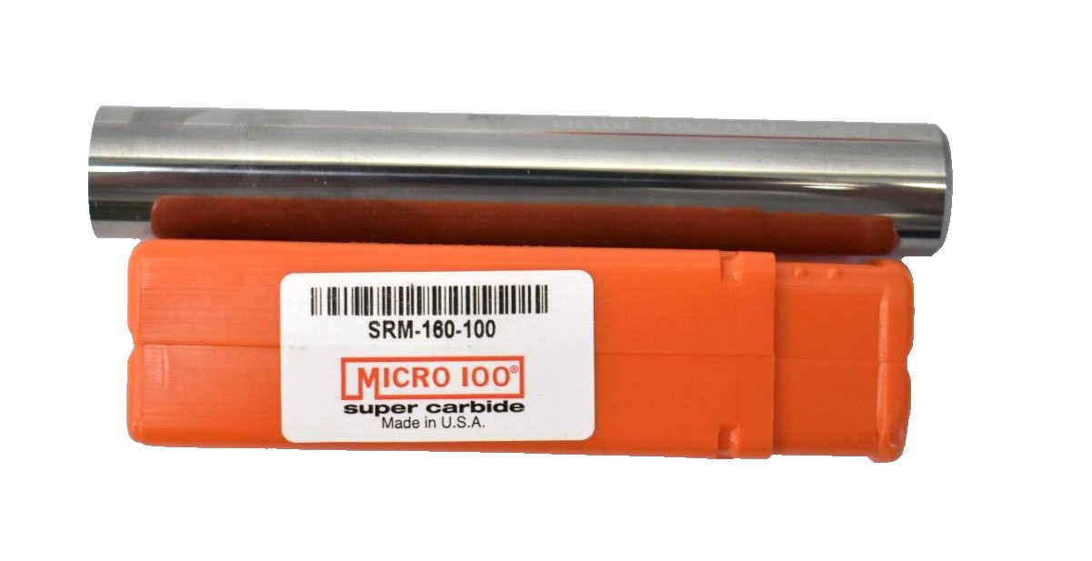 Micro 100 Round Blank Tool 16mm Shank x 100mm OAL Full Length SRM-160-100