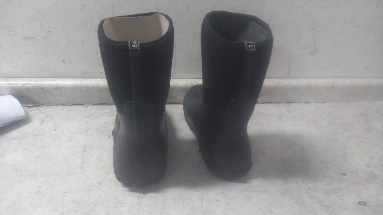 Bogs Footwear BOGS6114219 Size 19 Men’s Black Waterproof Rubber Boots (BW)