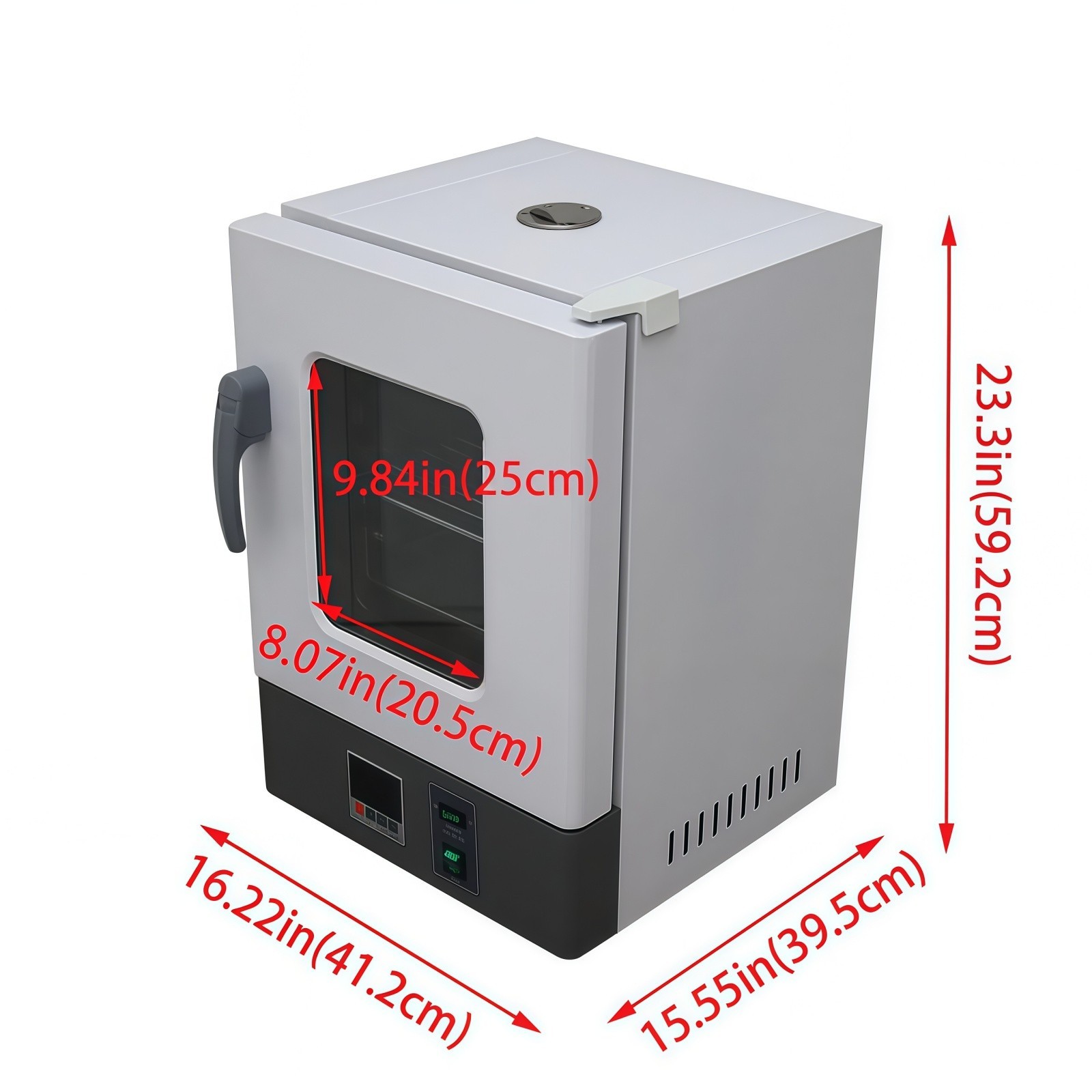 Lab Electrothermal Blowing Dry Box Drying Oven 20L Air Convection 110V Lab Oven