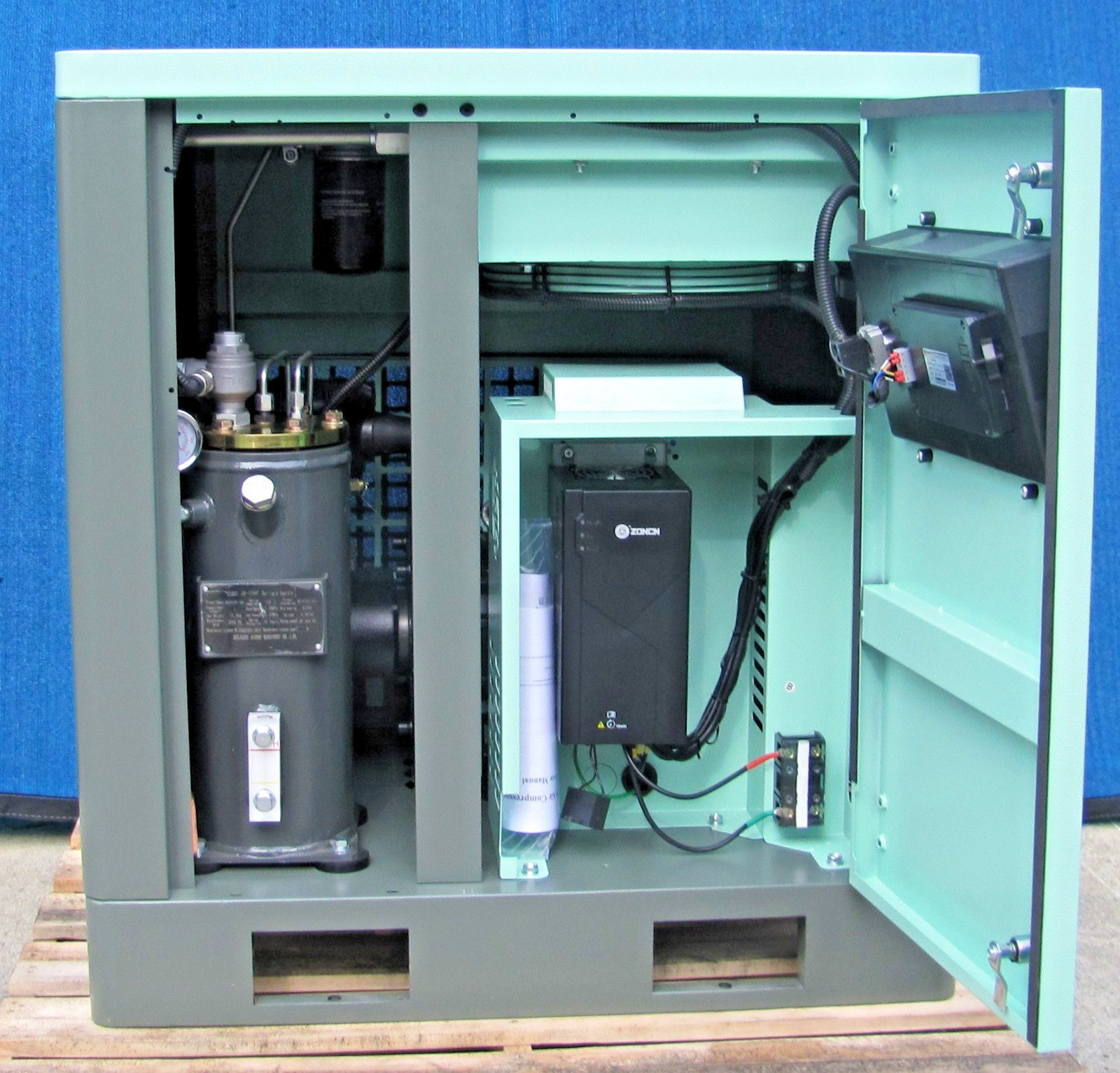 2026 Maximus 10 HP Rotary Screw Air Compressor VFD 230V Single Phase