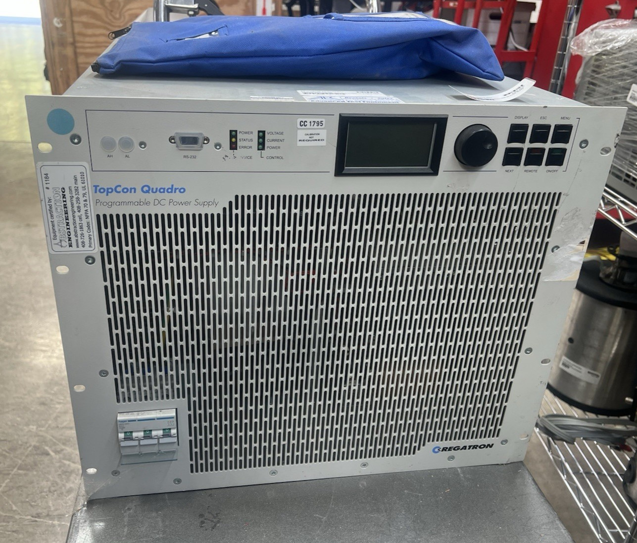 Regatron TopCon DC Power Supply TC.P.20.1000.400.PV.HMI 20kW 0-1000V 0-25A