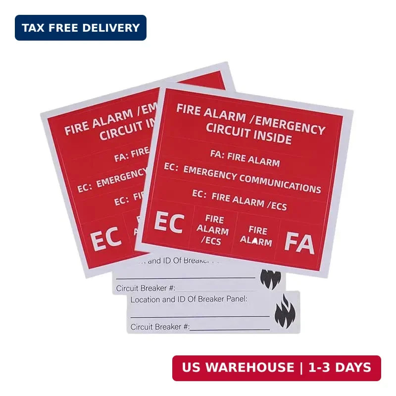 10 Sets Fire Alarm Locks, E-Series Fire Lockout Kit, Lockout | Metal material, R