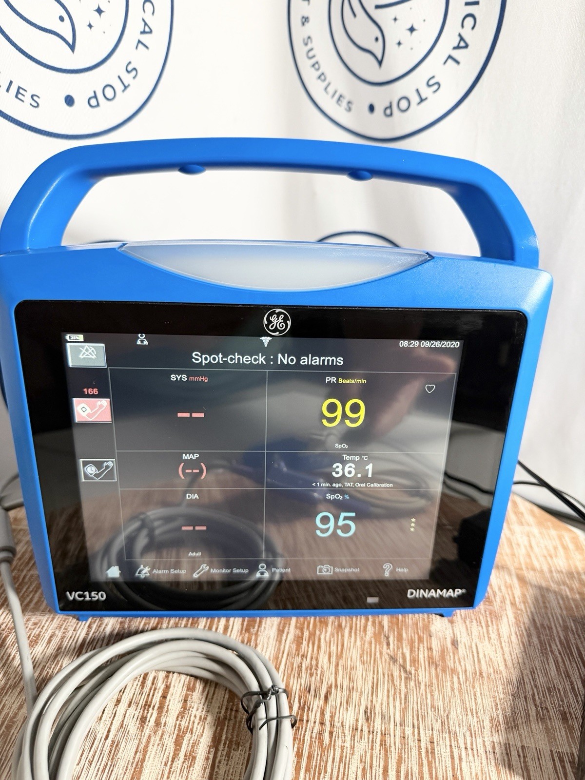 GE Carescape Dinamap VC150 Vital Signs Monitor w/ Accessories