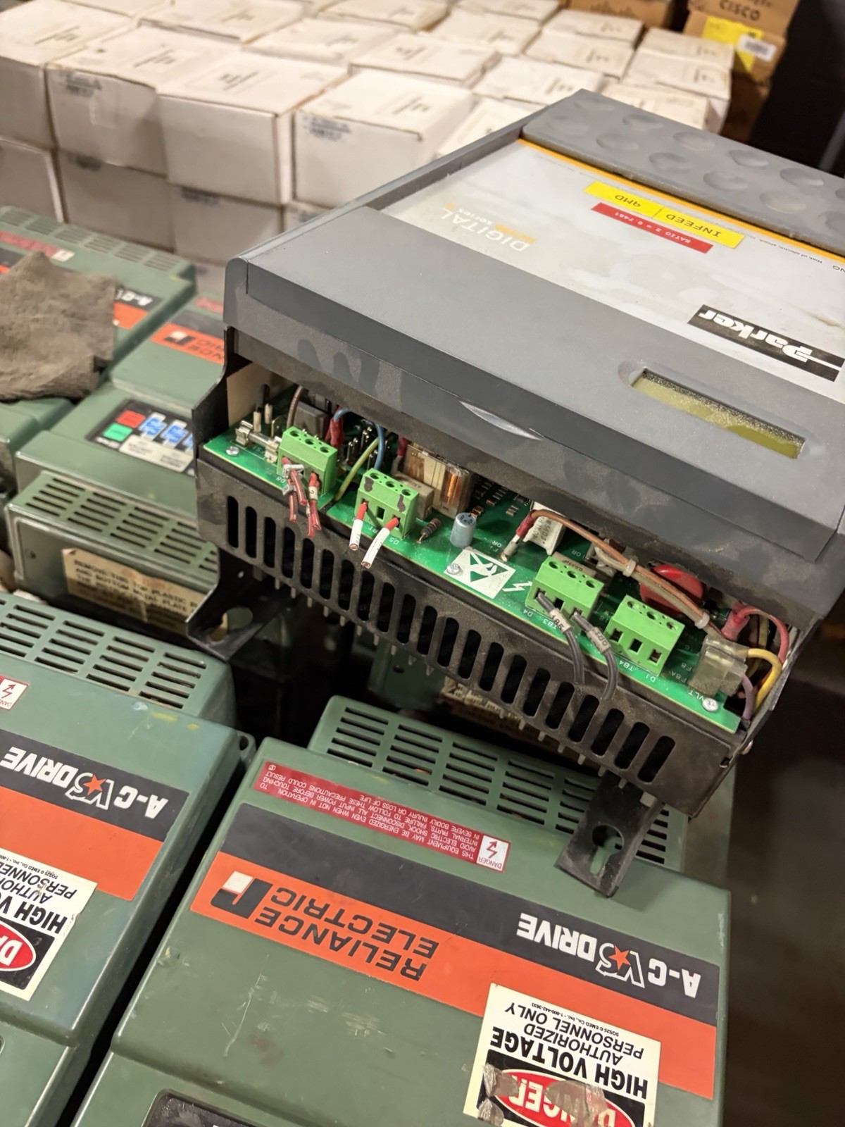 PARKER 590C/0700/9/1/0/0/0/00 590C/0700/9/1/0/0/0/00/00 DC Drive USED