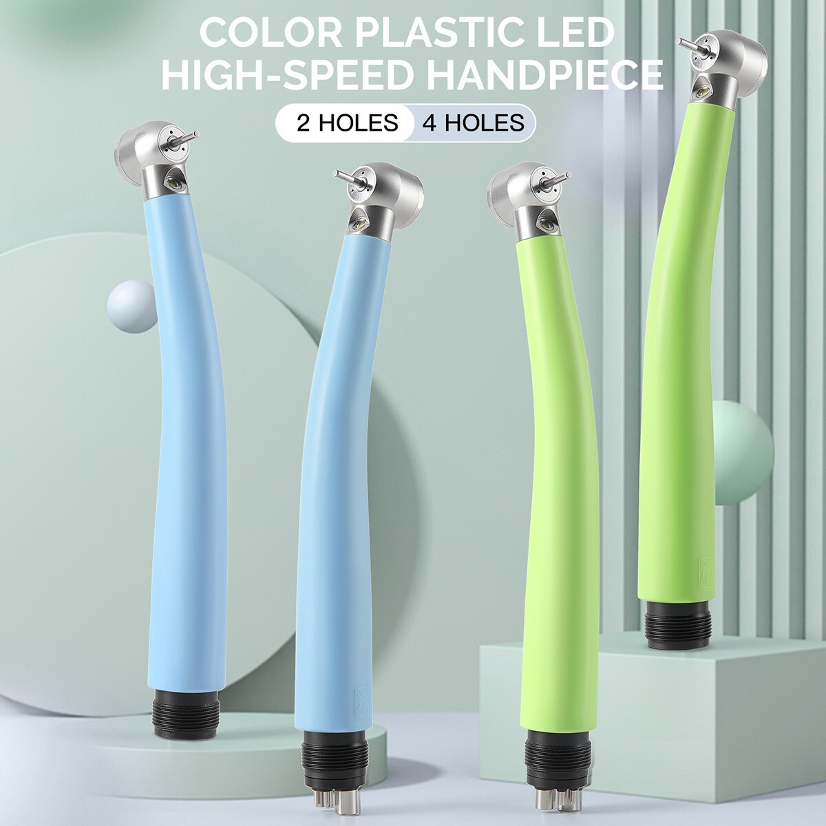 NSK Style Dental Color Light Body E-generator LED High Speed Handpiece Turbine