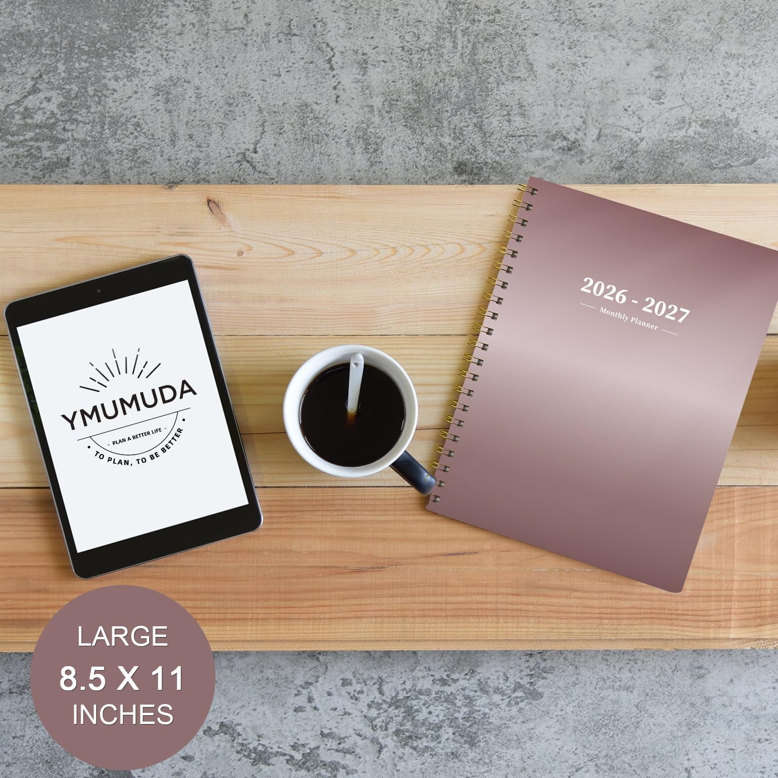 2025-2026 Monthly Planner – 2 Year Monthly Planner, JAN.2025 to DEC.2026, 8.5 x