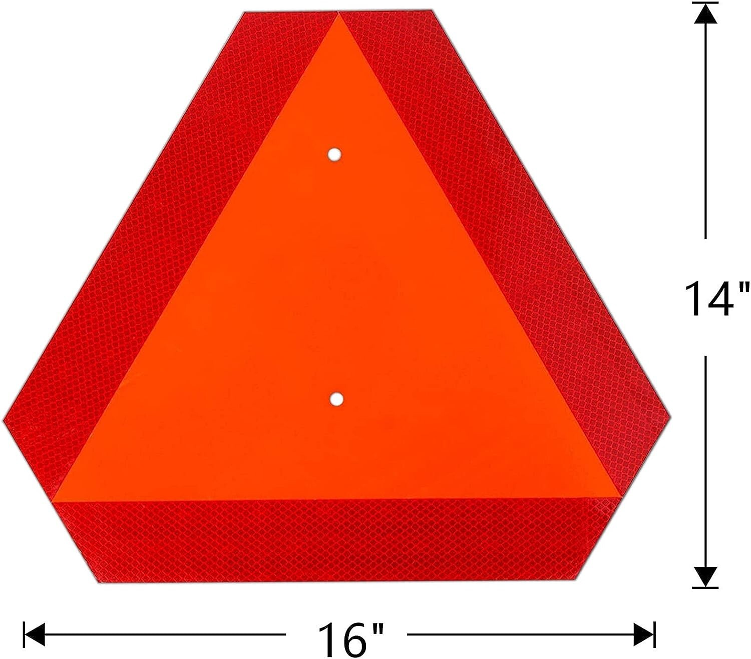 Slow Moving Vehicle Safety Sign,Slow Moving Vehicle Triangle Sign,Aluminum Grade