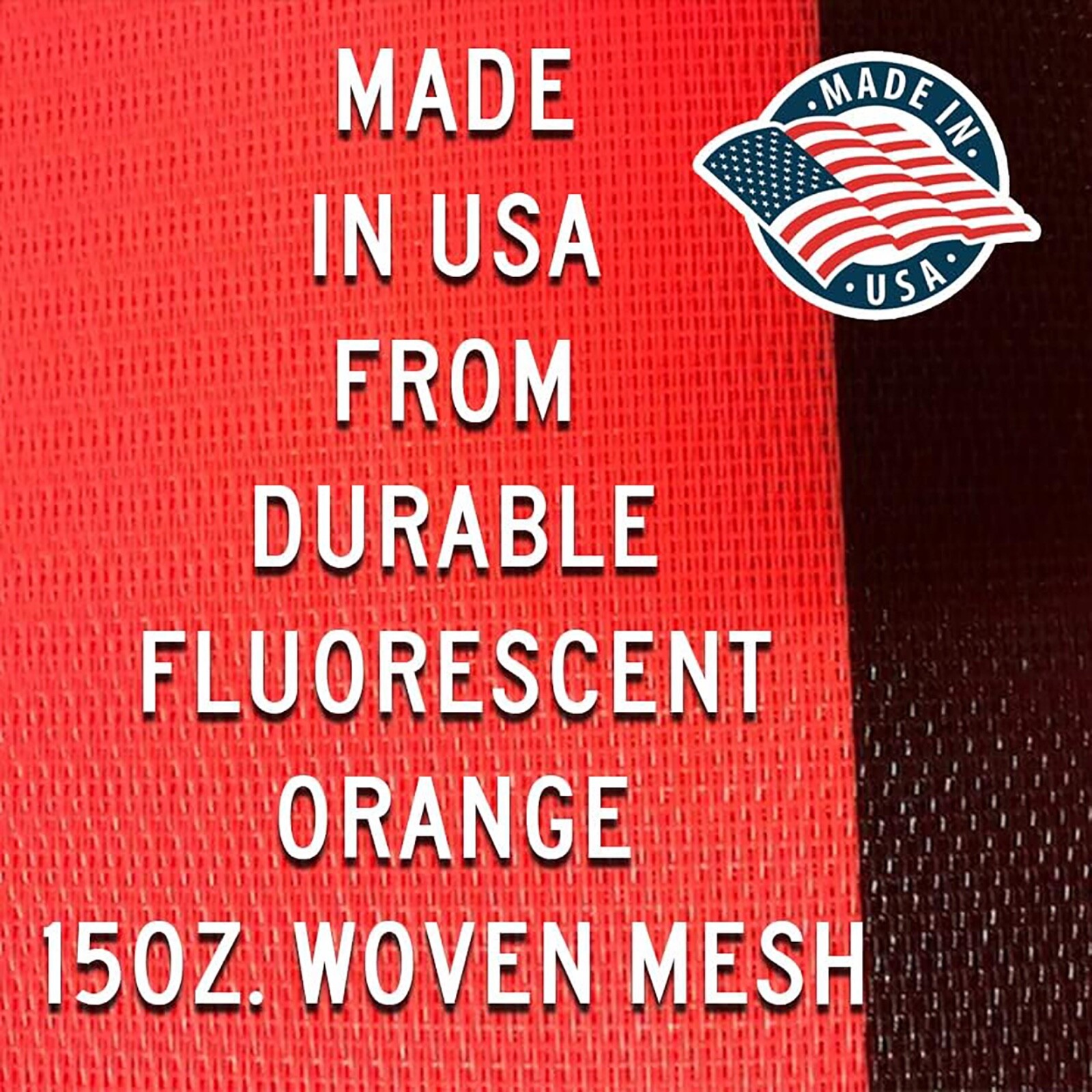36″ Mesh Orange MUTCD Roll-Up Traffic Safety Sign & Steel Sign Stand Kits