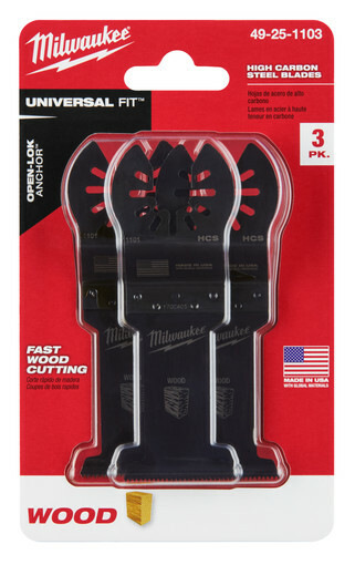 Milwaukee 49-25-1103 OPEN-LOK 1-3/8 in. Titanium Enhanced Bi-Metal Multi-Materia