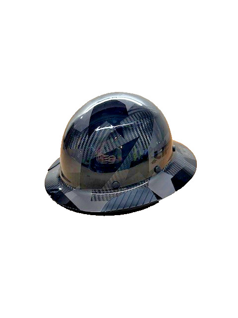 LIFT Safety HARD HAT, NEW! HDC-20CK BLACK CAMO Full Brim w/ Ratchet Suspension