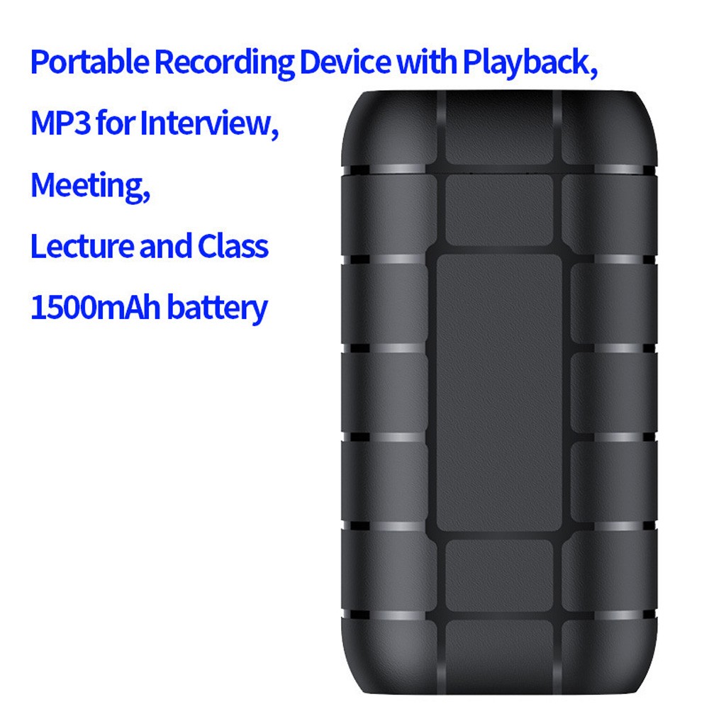 64GB Portable Voice Activated Recorder for Lectures & Meetings, Audio Recording