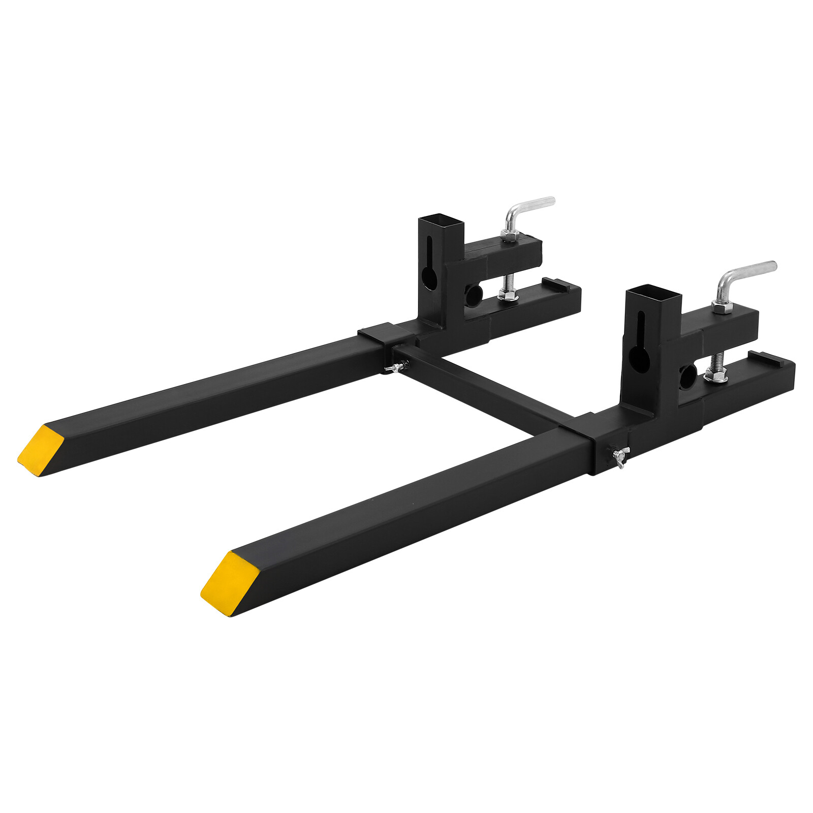 Pallet Forks 2000lbs/4000lbs Clamp on Heavy Duty Tractor Forks Quick Attach