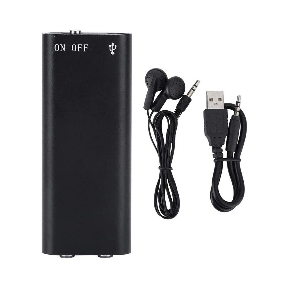 2X Mini Spy Audio Recorder Voice Listening Device 96 Hours 8/16GB Bug Recording