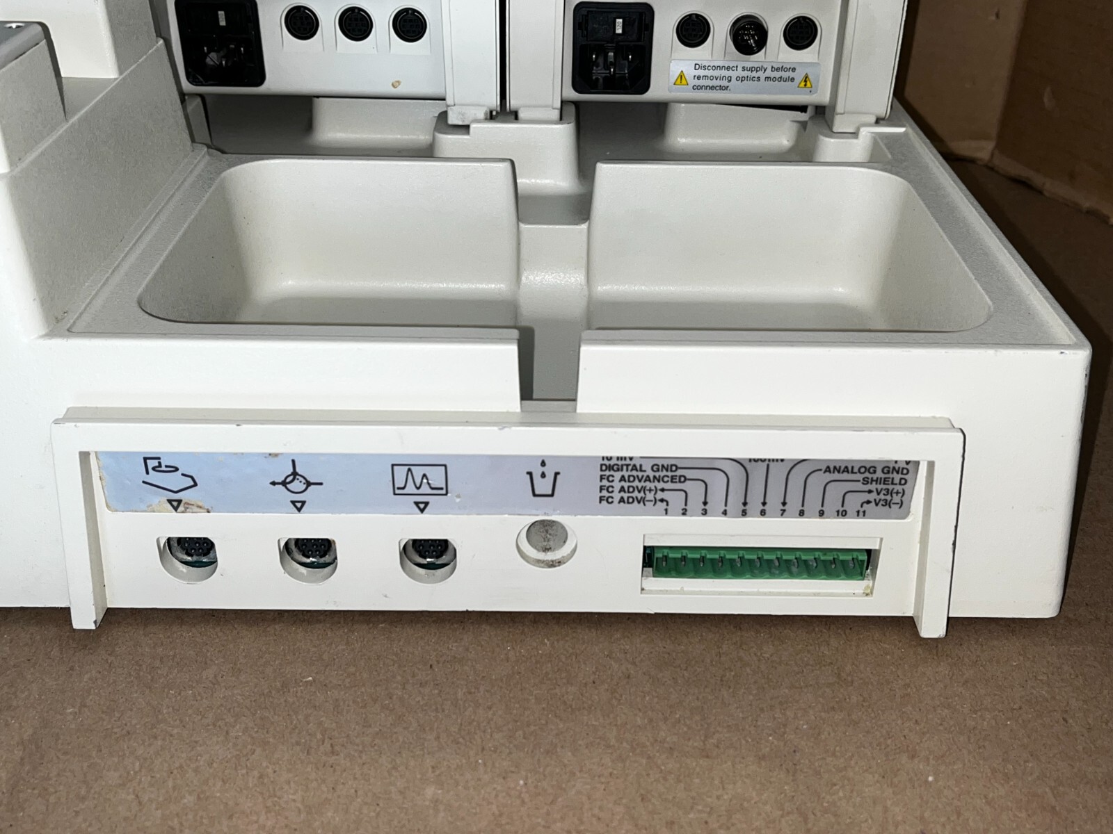 BIO-RAD ECONO SYSTEM CONTROLLER ES-1 with UV MONITOR EM-1 and ECONO PUMP EP-1