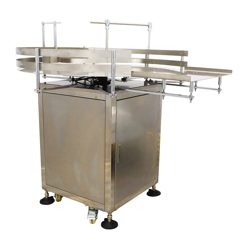 39.37″/100cm Bottle Accumulation Table Assembly Line Bottle Collecting Machine