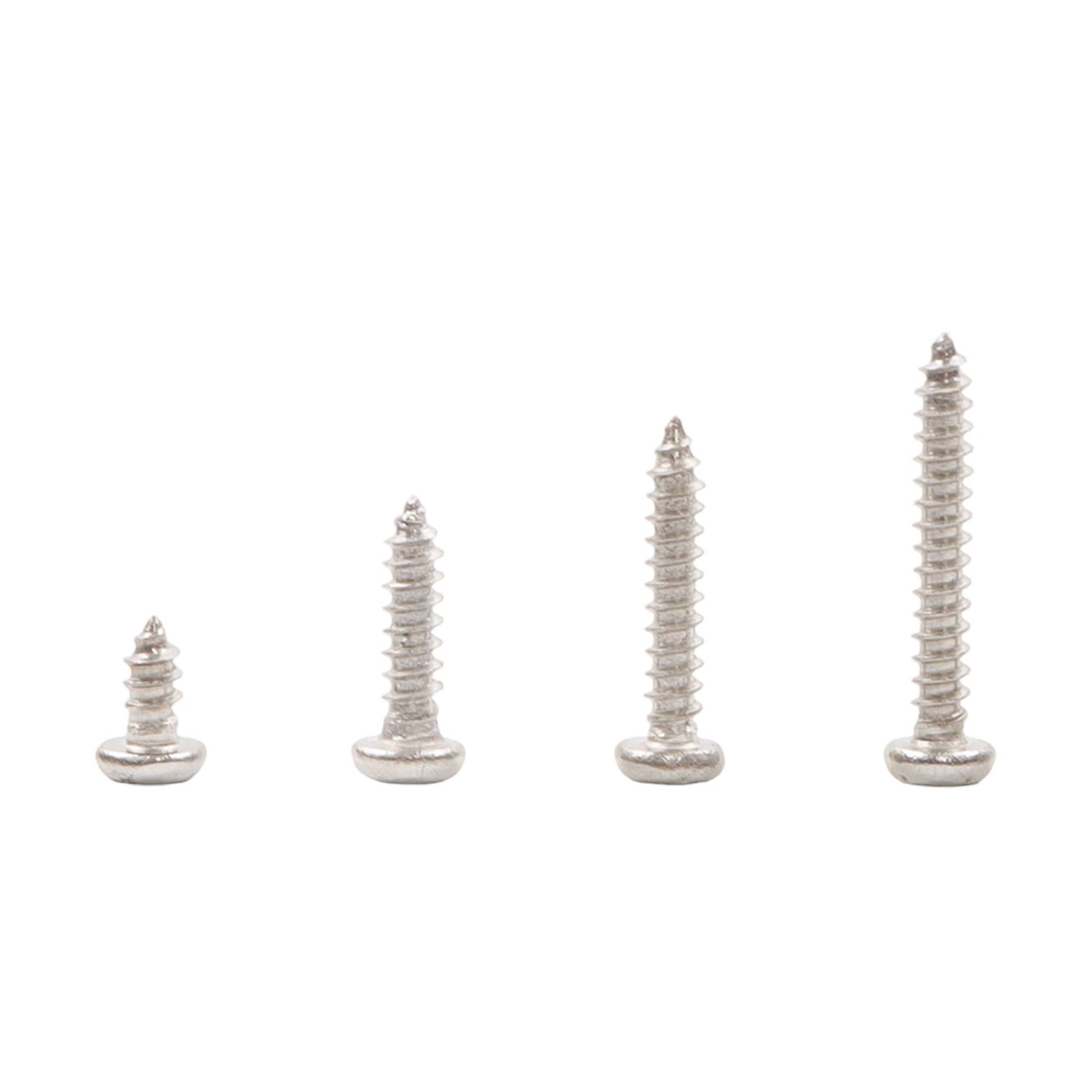 780 Pcs Pan Head Sheet Metal Screws Assortment Kit #4#6#8#10 Stainless