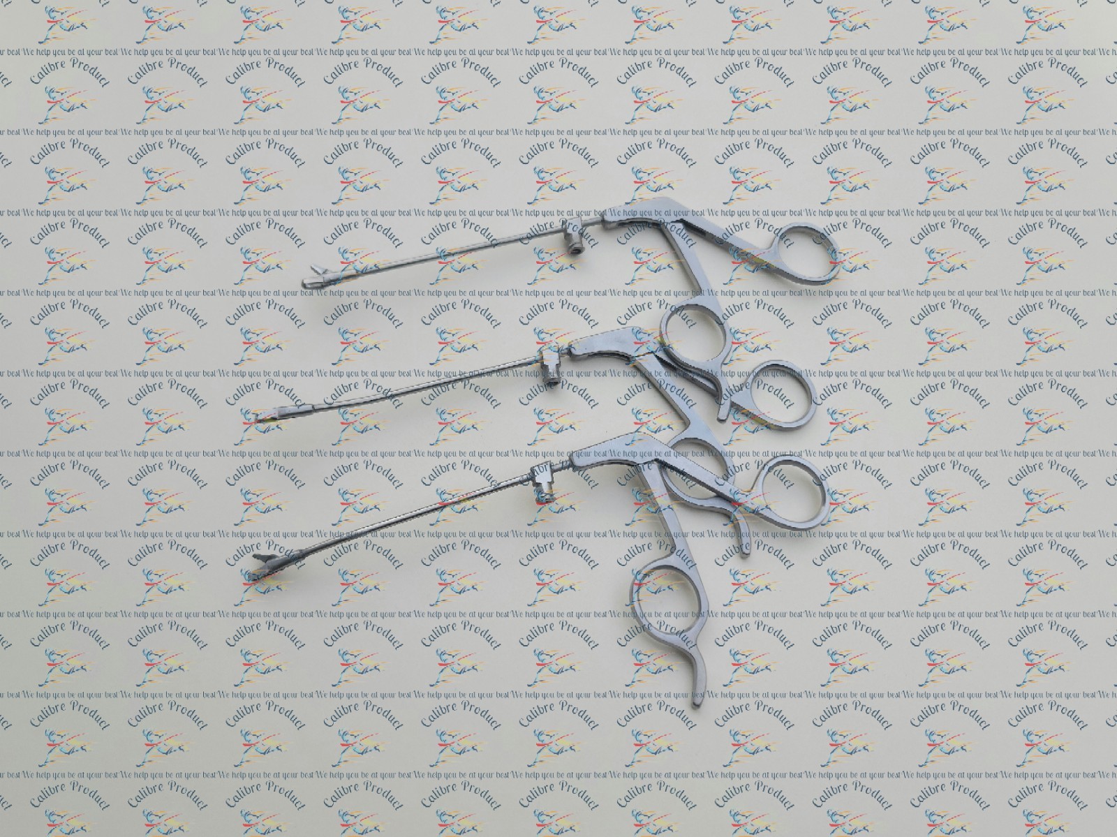 Arthroscopic Punch Forceps Set Of 3 Straight,Left,Right Orthopedics Arthroscopy