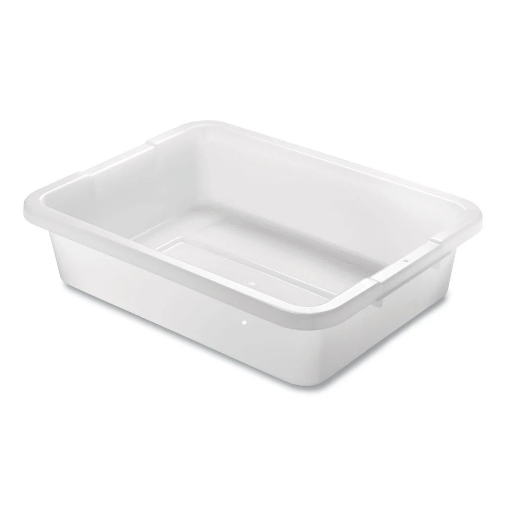 Rubbermaid Commercial Bus/Utility Box, 15″ x 20″ x 5″, White