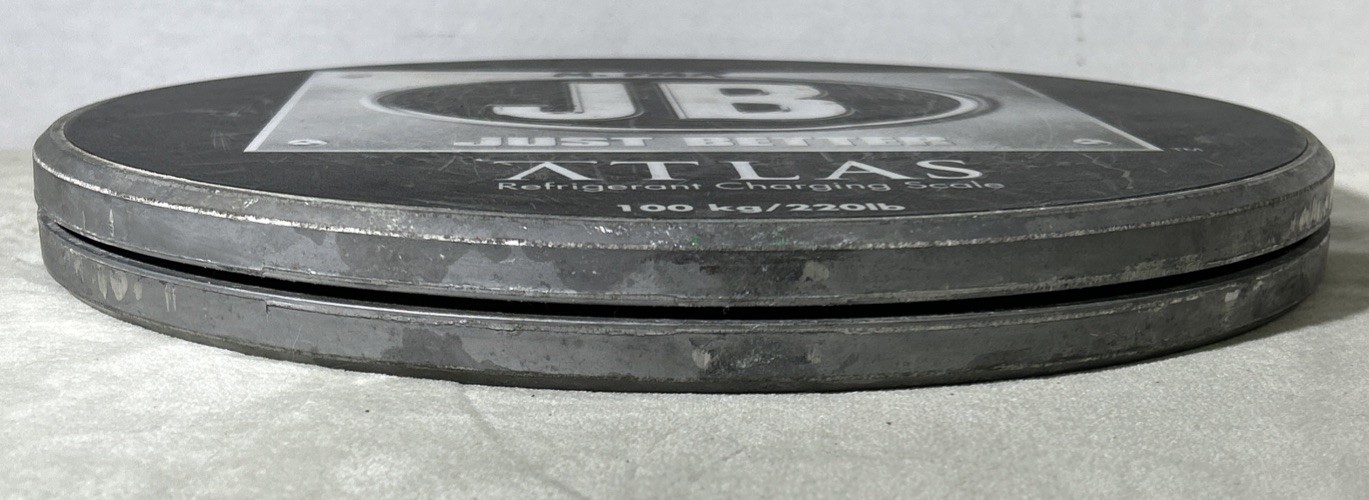 JB Industries Just Better Refrigerant Charging Scale 100kg 220lb Tested W/ Case
