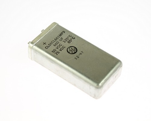 CL55CL661MP3 660mfd 75V DC Hermetically Sealed Wet Tantalum Capacitor 660uF
