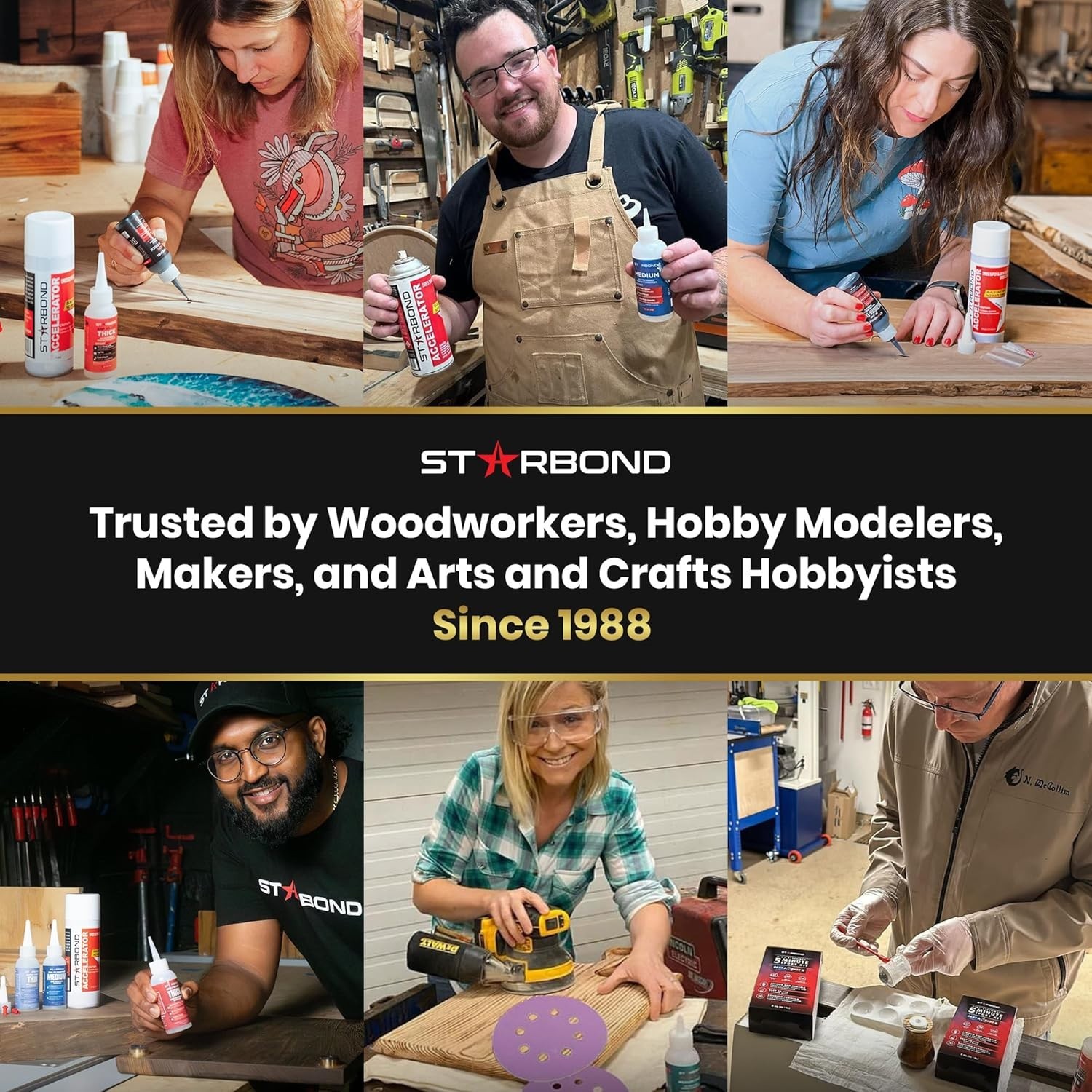 Starbond 2 oz. Thick Super Glue (Premium Cyanoacrylate CA Glue)