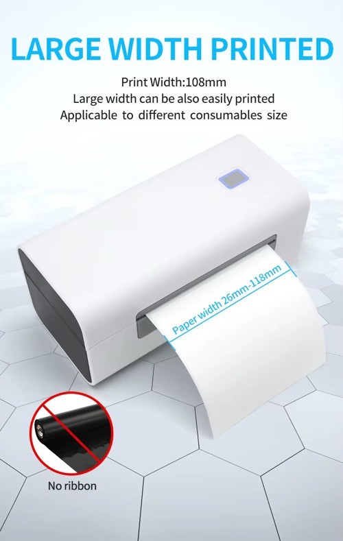 GTCODESTAR Factory Price Portable Desktop Shipping Waybill Printer Machine 4×6