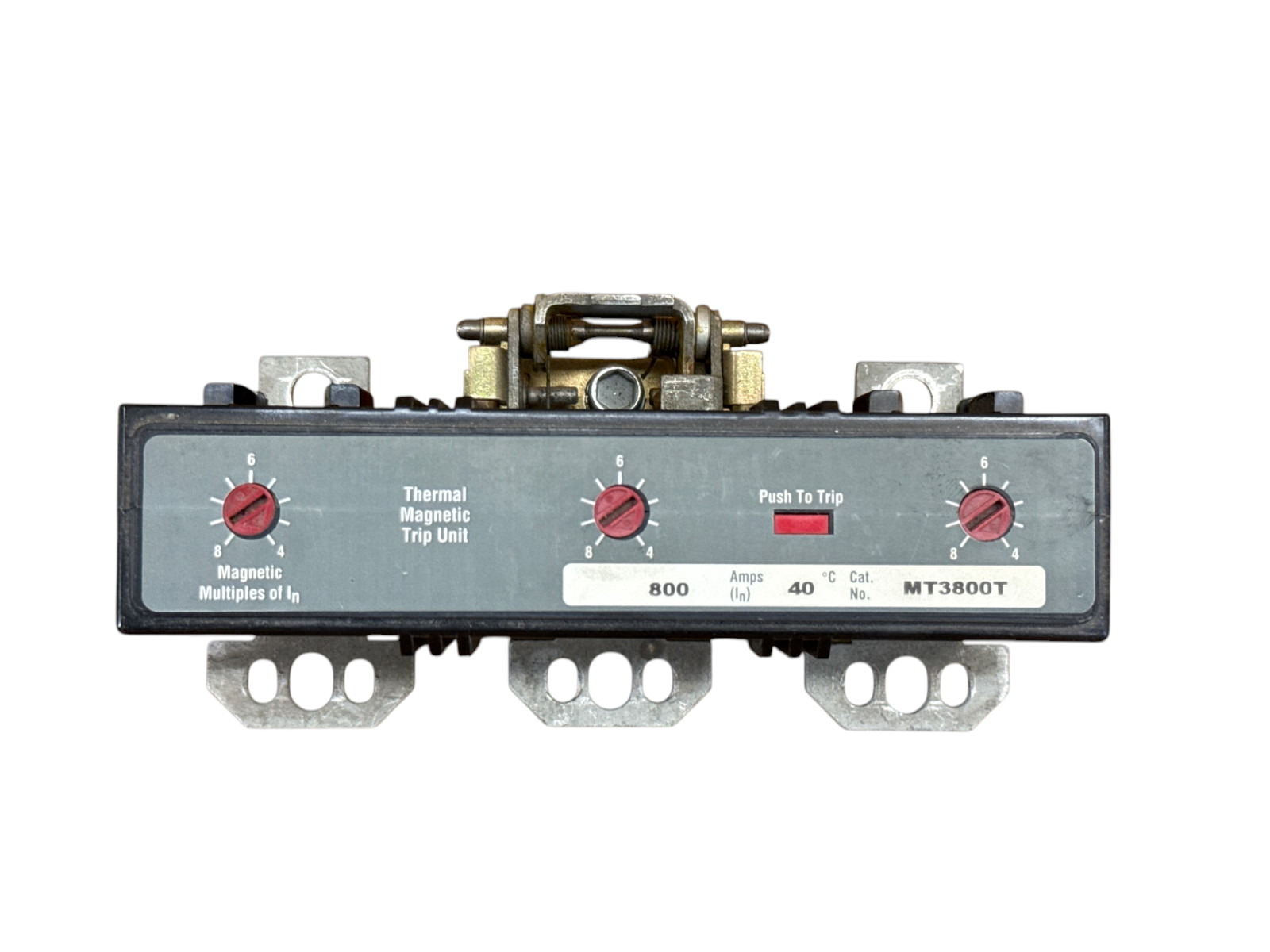EATON CUTLER-HAMMER MT3800T 800A 3-POLE 600V MDL HMDL THERMAL MAGNETIC TRIP UNIT