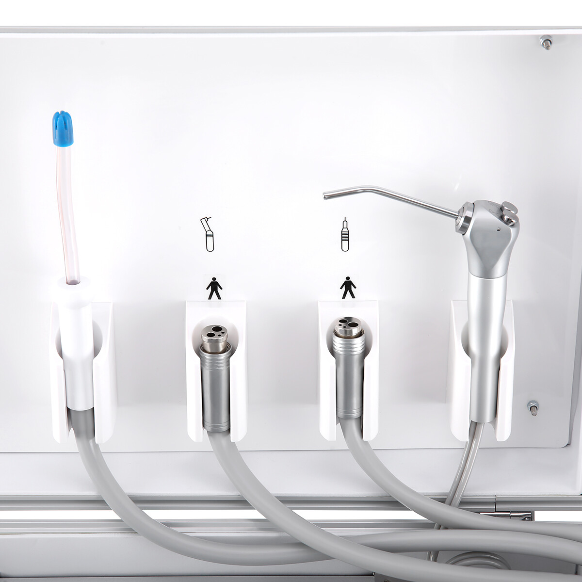 Portable Dental Delivery Unit Air Compressor Syringe Suction /Turbine Unit 4Hole