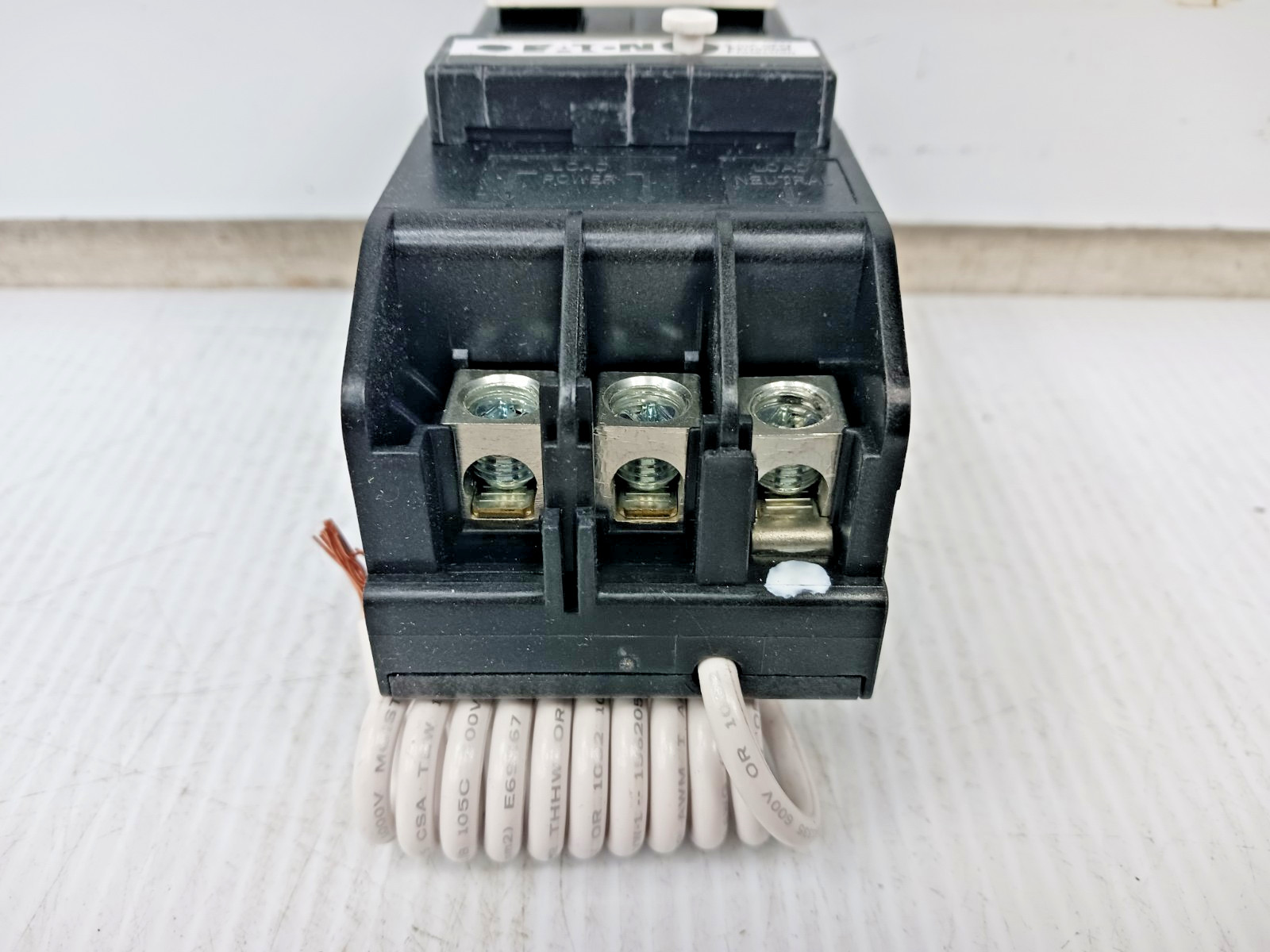 New Eaton 15 Amp Plug-In GFCI Circuit Breaker 2 Pole 120/240 VAC 10kA BRN215GF
