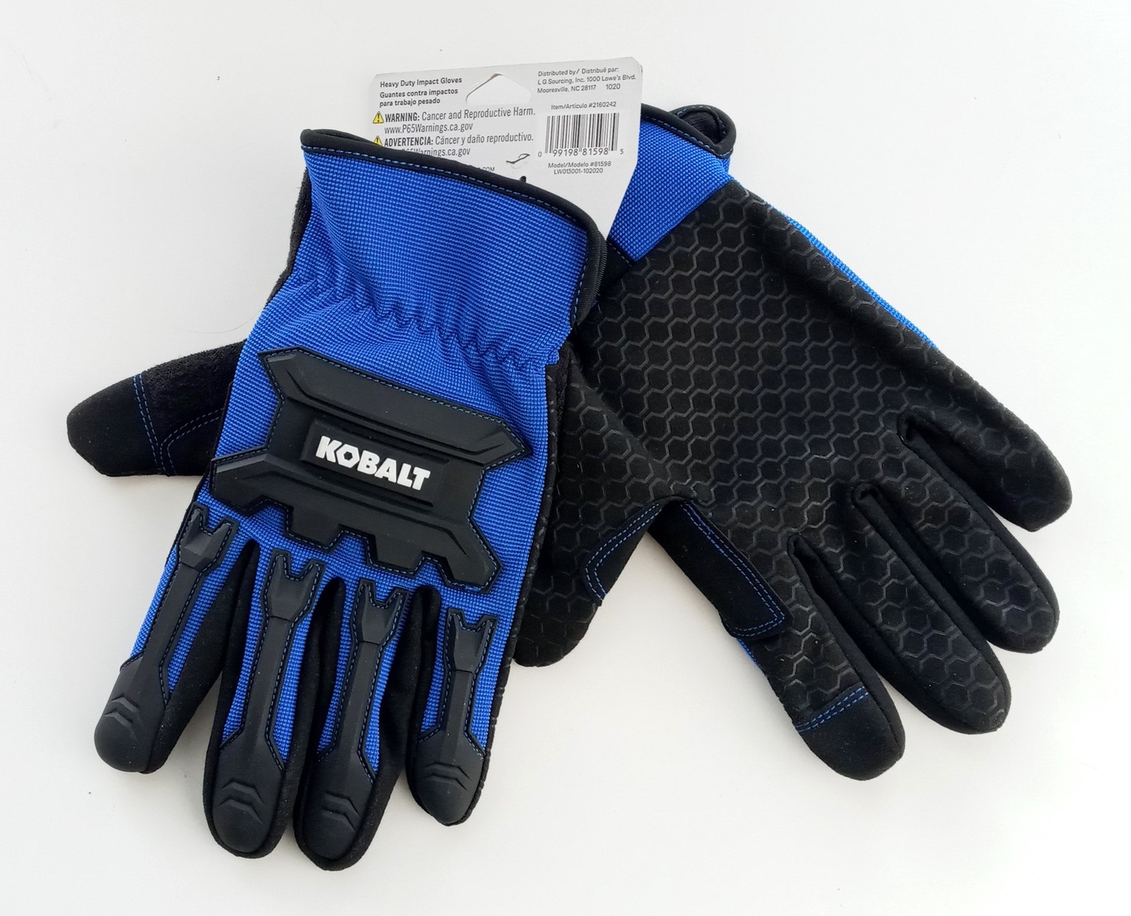 Kobalt High Performance Impact Work Gloves X-Large 2160242