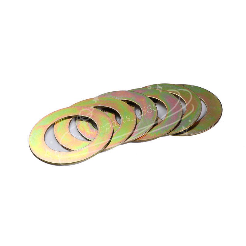 6pc 50mm x80mm x2mm Bucket Pin Shim Iron Excavator Skid Steer For Cat Bobcat