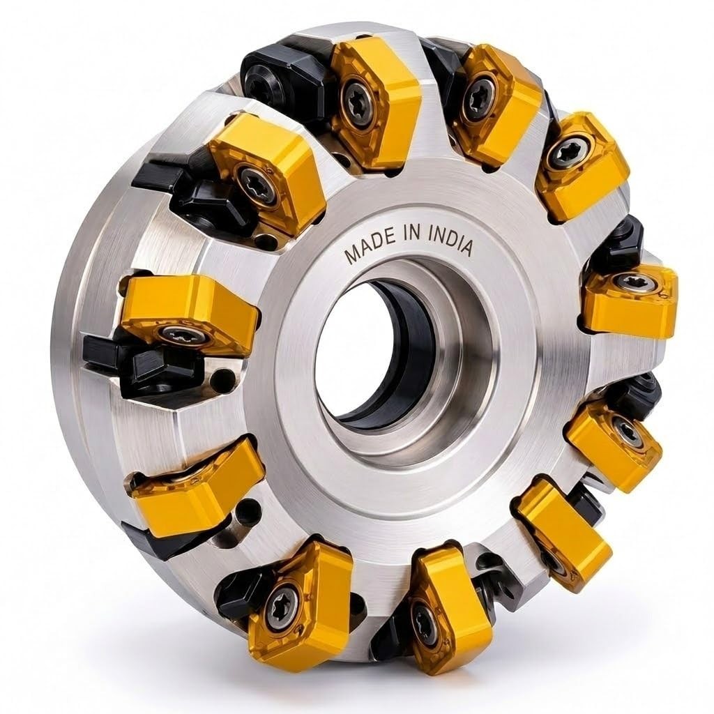 45 Degree Indexable Face Milling Cutter for SN1206 Inserts, CNC Mill Cutter Body