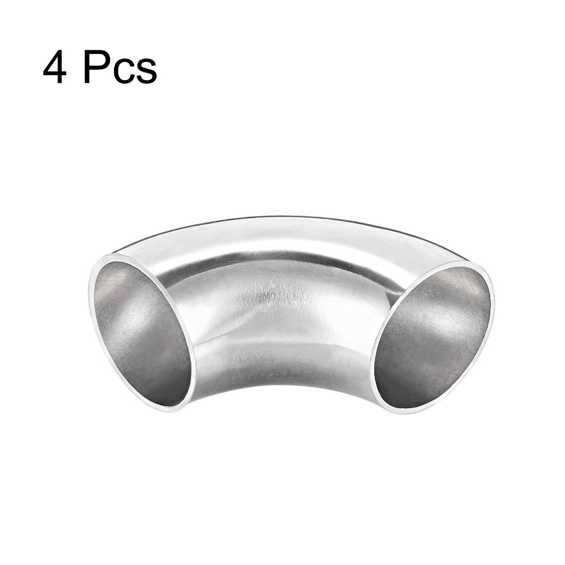 Stainless Steel Pipe Fitting 90 Degree Elbow Butt-Weld 1-1/4″ OD 1.5mm 4pcs